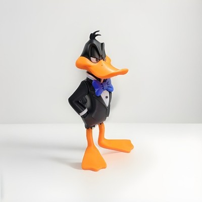 Exclusive Edition 10  Tall Blue Bow Daffy Duck Collectible - Looney Tunes