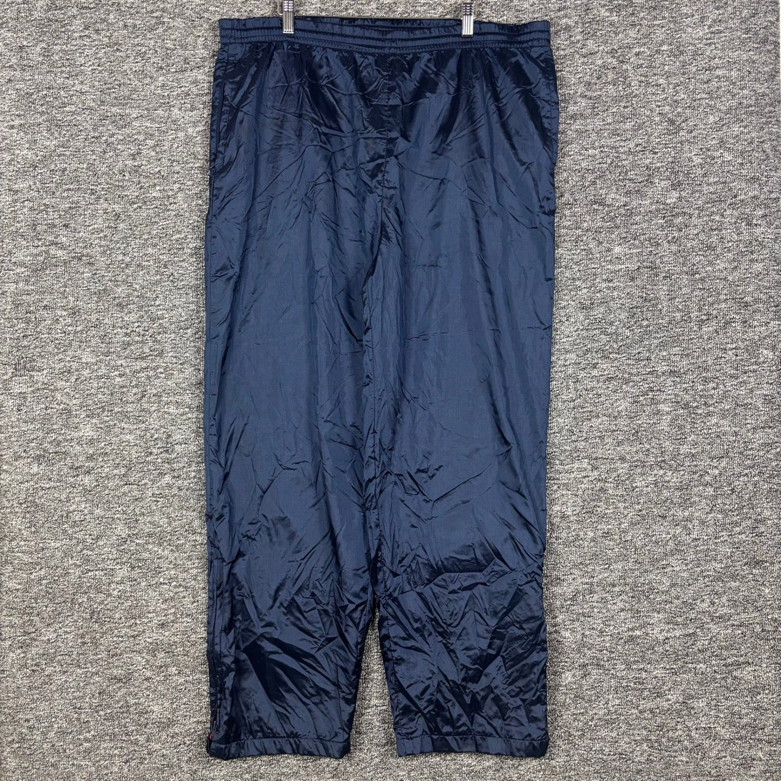 Vintage 90s Baggy Wilson Staff Gore-Tex Navy Blue Windbreaker Track Pants Large