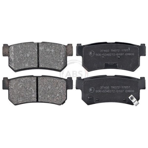 Plaquettes de frein A.B.S. 37460 pour Ssangyong et Daewoo avec garniture standard