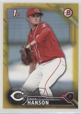 2016 Bowman Draft Draft Picks Gold 25/50 Nick Hanson #BD-54 i5q