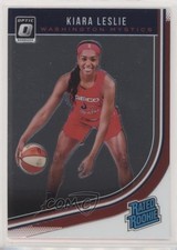 2019 Panini Donruss WNBA Rated Rookie Optic Kiara Leslie #91 Rookie RC 0ae