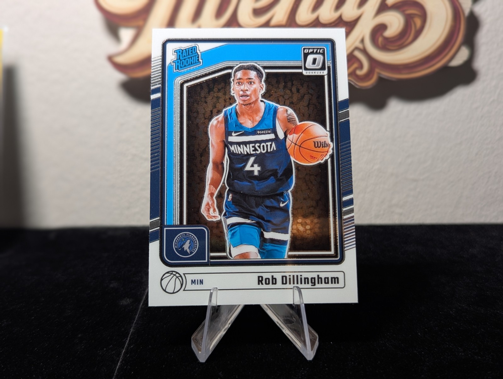 Panini 2024-25 Donruss Optic Rated Rookie #259 Rob Dillingham Timberwolves NBA