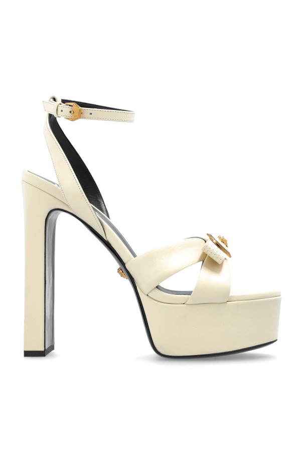 Versace - Women - Platform sandals - Cream