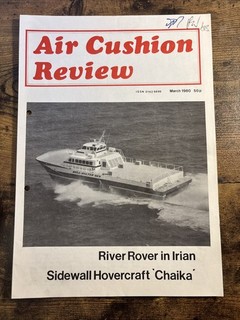 Air Cushion Review Magazine Hovercraft Journal Mar 1980