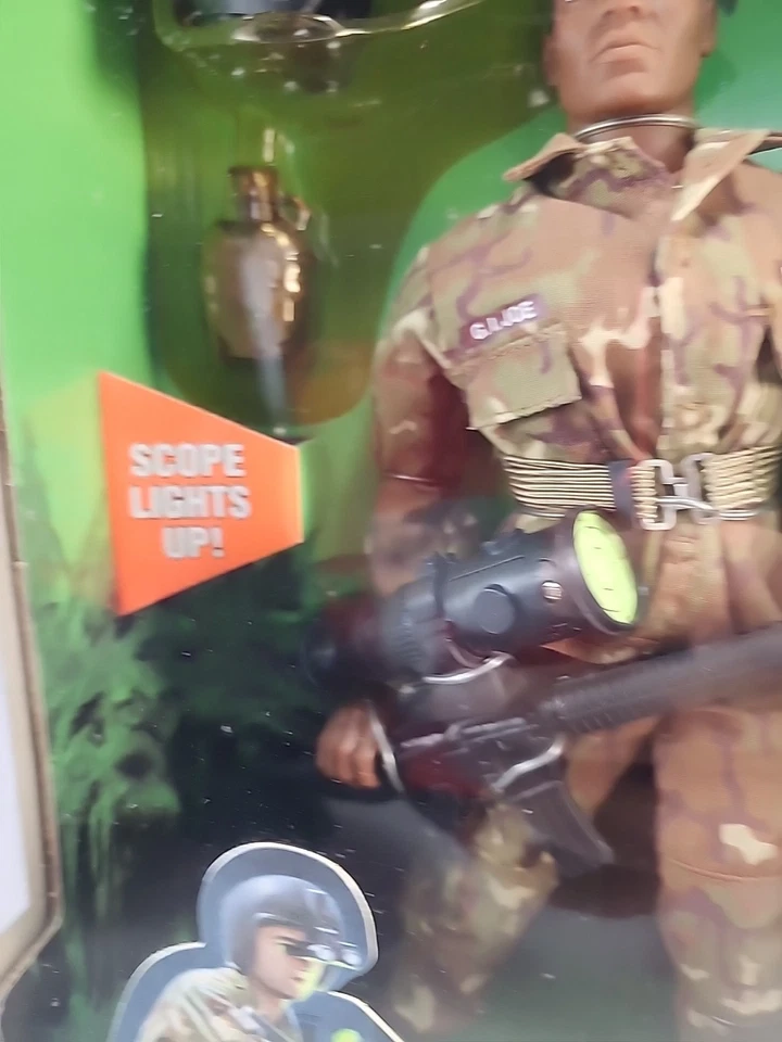 老式 2000 孩之宝特种部队美国空军特别行动 12 英寸特种部队全新带盒全新可动人偶 — 第 4/4 张图片