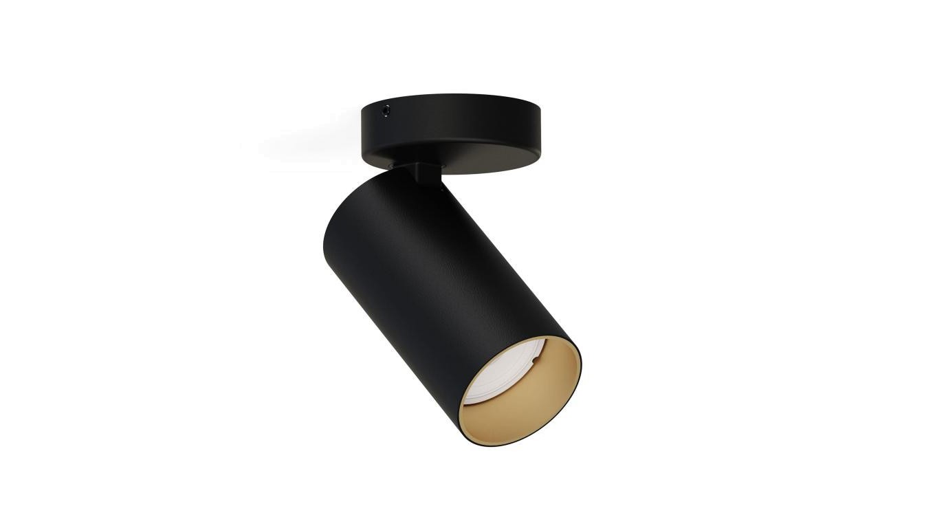 Spot Mono I Black/Gold 7763 Lighting