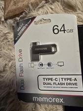 New Memorex Dual Flash Drive Type C to Type A