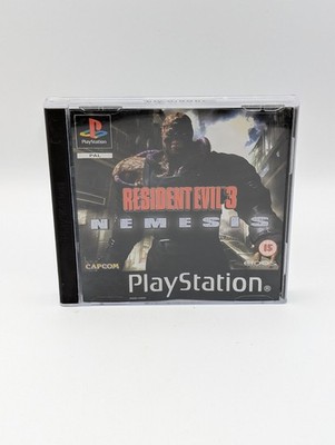 Resident Evil 3 Nemesis UK Uncut Ps1 Playstation 1 CIB -Sehr guter Zustand-