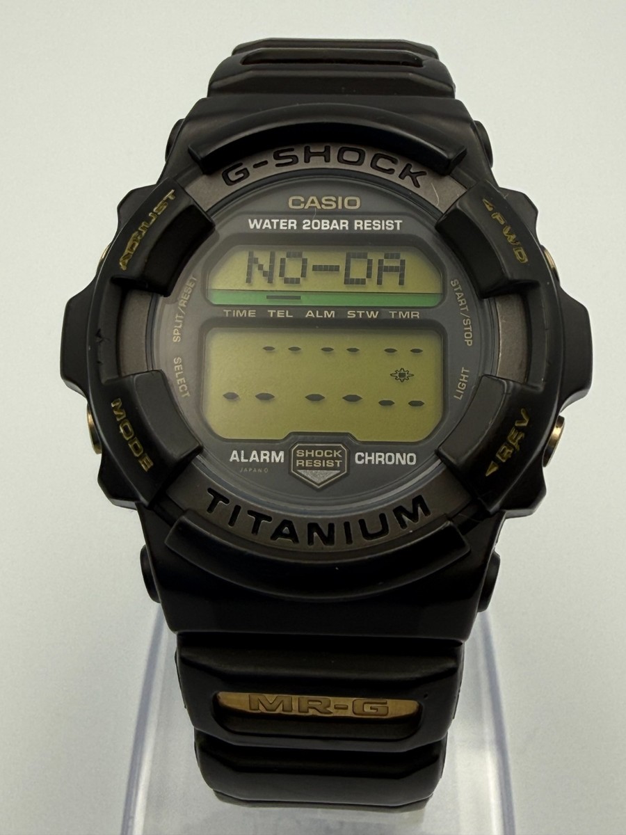 CASIO G-SHOCK МRG-1 初代МRG Casio G-Shock MRG-1 Men's Vintage Titanium Digital Watch w/Bezel