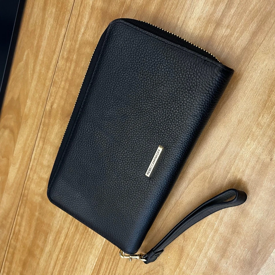 Muñequera Rebecca Minkoff Regan Carga Cremallera (Rayo/4000mAh) - Negra Foto 2 de 4