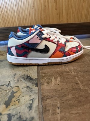 Size 6.5 - Nike Dunk Low Pro SB x Parra Abstract Art 2021 Worn Women s 8