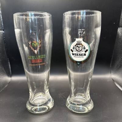 Mellert Bier & Wieser Wiesmuhl/Alz Beer Glasses