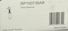 Delta Essa RP100736AR Soap Dispenser,Arctic Stainless NEW 