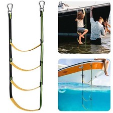 Premium Soft Folding Rope Ladder Boat Boarding Design Suitable for Marine Vessel