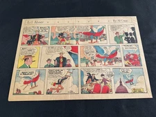 #H25  LI'L ABNER by Al Capp  Sunday Half Page Comic Strip 1938