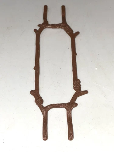 1983 Vintage Star Wars Original Ewok Village Green Throne Chair Carrier Frame