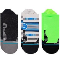 Stance Performance Socks 'Bobbin 3 Pack'  L  Tab  3 Pairs  NWT  2022