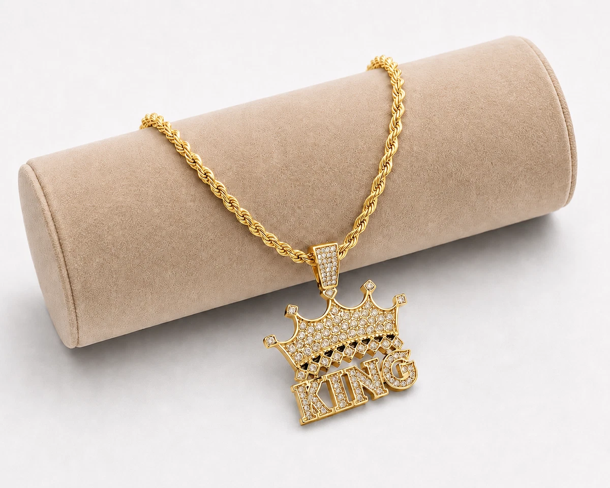Crown Pendant In Men's Chains, Necklaces & Pendants for sale | eBay