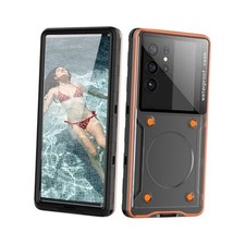 Waterproof Phone Case for Samsung Black Compatible with Various Phone Models
