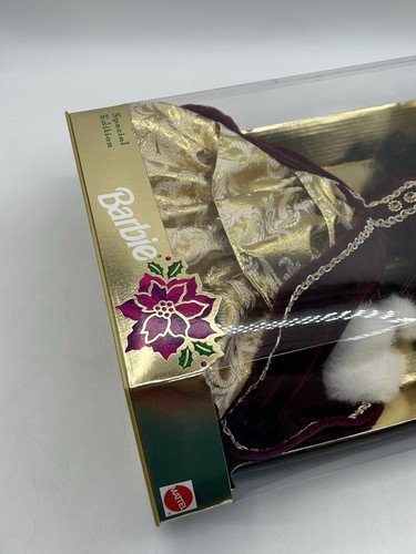 Barbie Mattel Happy Holidays 1996 (Afroamericana) Edizione Speciale NOS in Scatola - Foto 18 di 24