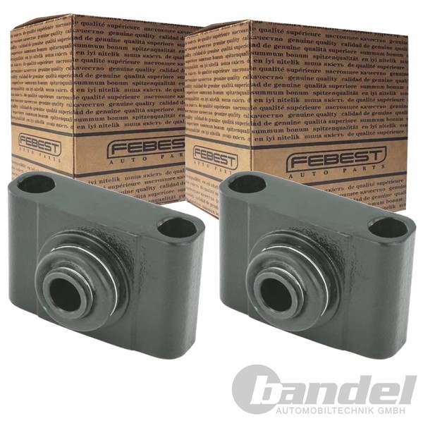 2X Febest Hinterachsbuchsen Querlenkerlager Passend FüR Ford USA Explorer Flex L-image