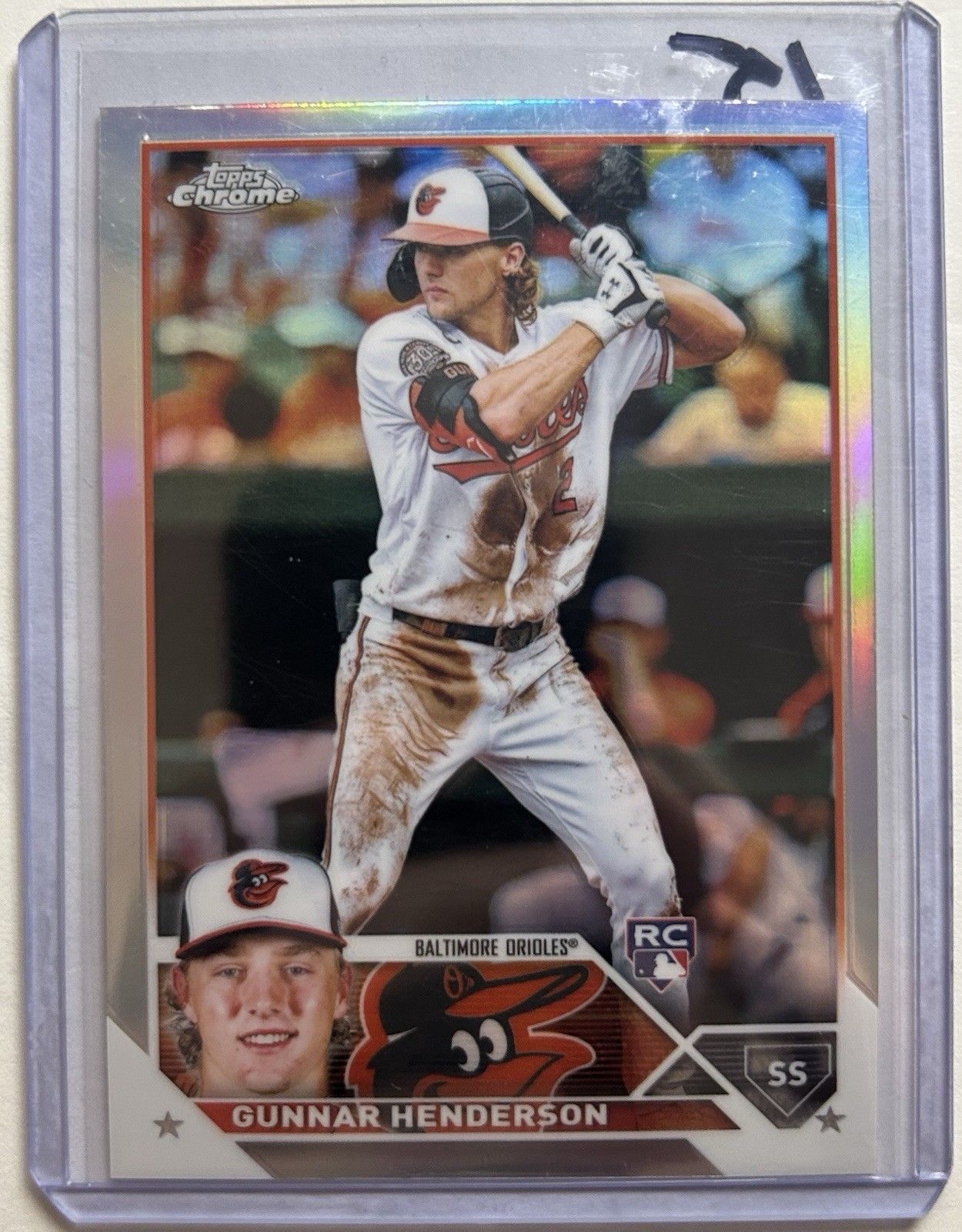 2023 Topps Chrome - Gunnar Henderson #2 Refractor (RC)