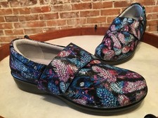 Alegria Feather Weight Leather Lauryn Cross Strap Slip-on Shoe 36 6-6.5 Sale