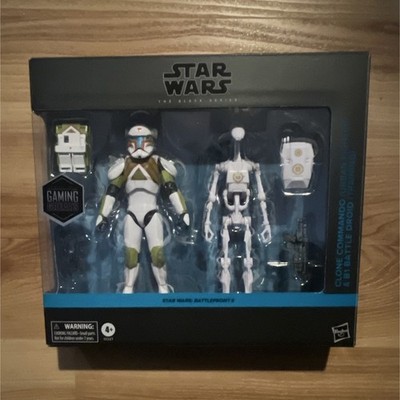 Hasbro Star Wars Black Series Clone Commando & B1 Battle Droid 2-Pack (USED)
