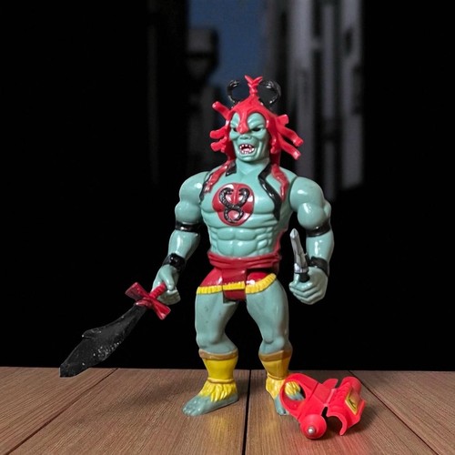 1985 LJN Thundercats Mumm-Ra Action Figure 100% Complete Flaw as Described
