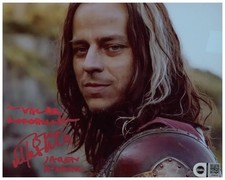 SWAU COA Tom Wlaschiha Signed Jaqen H’ghar Photo Game Of Thrones 8x10
