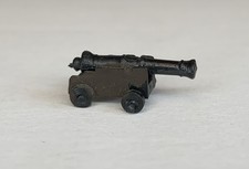 Miniature Cannon Plastic 7/8th Inch Very Tiny Small For Model Ship Battleground