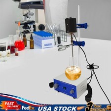 Overhead Lab Stirrer, 100W 2800 RPM, 2.64 Gal Capacity, Digital Timer, 0-120 Min