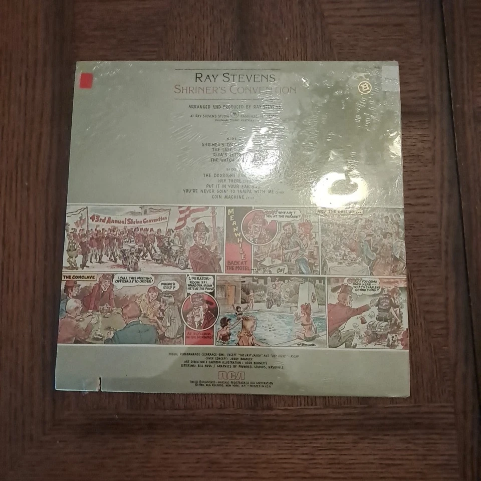 Ray Stevens "Shriner's Convention" LP RCA AYL1 4253 Sealed!!! - Image 2 of 2