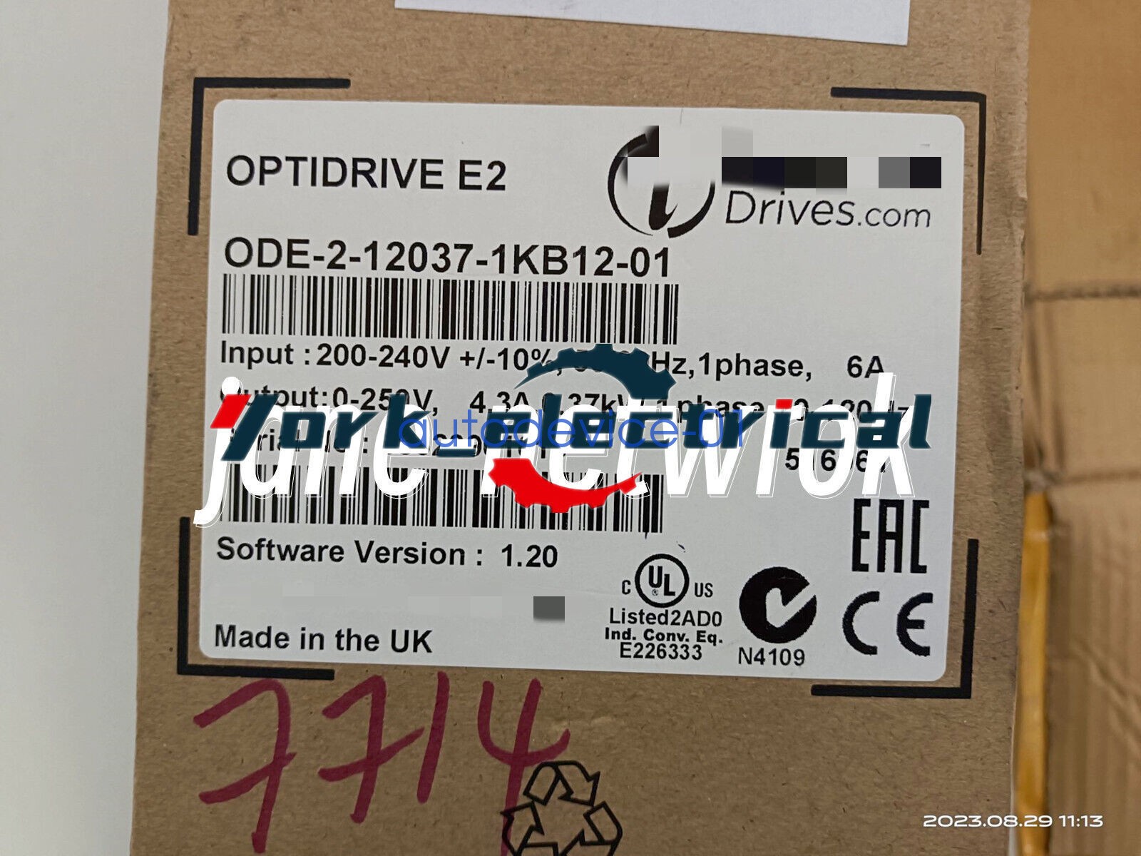 1pc NEW ODE-2-12037-1KB12-01 by DHL/FedEx