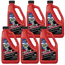 Zep 10 Minute Drain Opener Gel 64 oz (Case of 6) ZHCR64NG