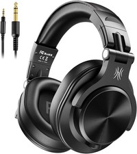OneOdio Over-Ear Wired Headphones Corded Headphones w-A71 Black