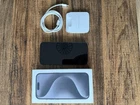 iPhone 15 Pro 128GB Black Titanium, Unlocked, with Box and Accessories
