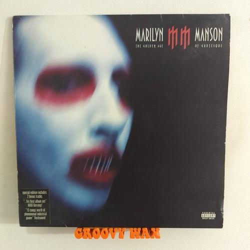 Marilyn Manson - The Golden Age Of Grotesque - RARE Original Vinyl 2LP - VG+