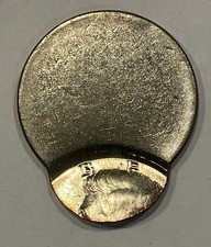 MONSTER  KENNEDY HALF OFF CENTER STRUCK ERROR 80 % O/C  GEM+ SEE PHOTOS F 1023np