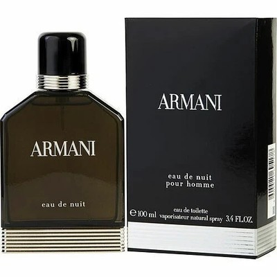 ARMANI EAU DE NUIT EDT 100ml Frischer Orientalischer Herrenduft Original