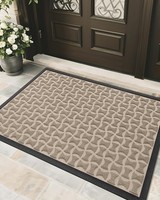 FußMatte Wetterfest Rutschfest Waschbar Schmutzfangmatte 44X76Cm Khaki