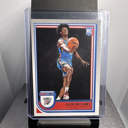 Panini 2022-23 NBA Hoops Rookies Jalen Williams Oklahoma City Thunder #242 RC