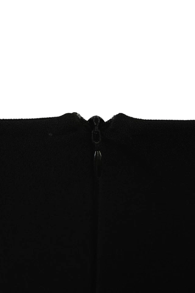 Vestido Vaina Bec & Bridge Mujer Cremallera Trasera Sin Tirantes Anudado Negro Talla 4 Foto 4 de 4