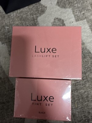 Luxe Lash Lift & Tint Set Black New