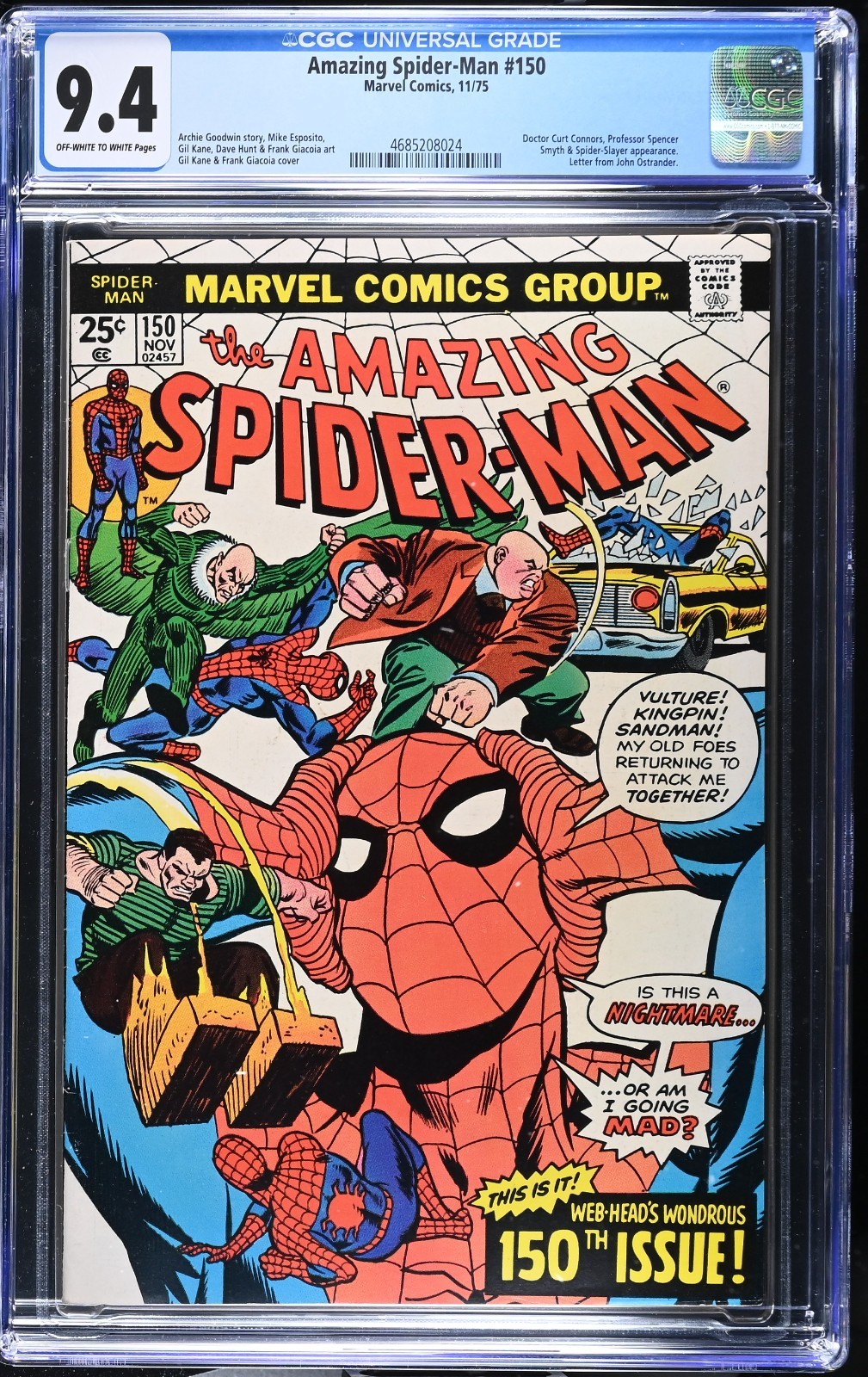 Amazing Spider-Man #150 Value - GoCollect