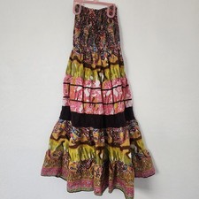 She's Cool Woman's Boho Tube Top Dress Size S