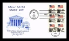 US COVER FLAG OVER SUPREME COURT BOOKLET FIRST DAY ISSUE ARTMASTER