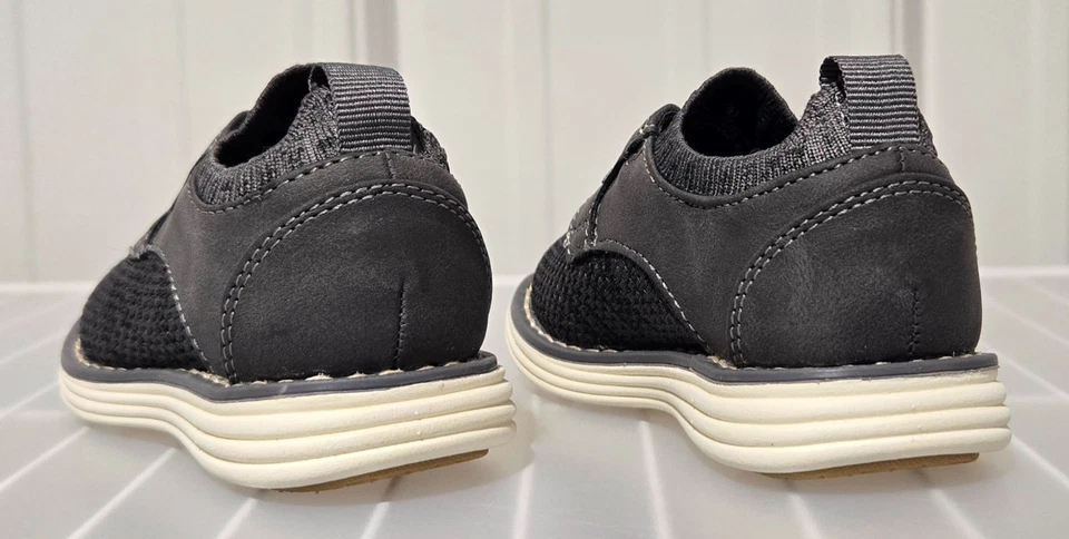 Zapatos de vestir informales de punto Cat & Jack Shane brezo gris carbón -- niños pequeños 6 Foto 3 de 4