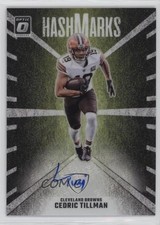 2024 Panini Donruss Optic Hash Marks Cedric Tillman #HM-CTN Auto 1ip7