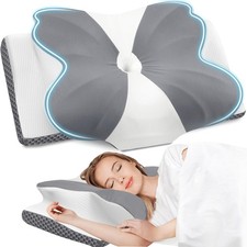 "Cervical Pillow for Neck Pain Relief, A Cozy Night s Sleep Ortho Memory Foam ..